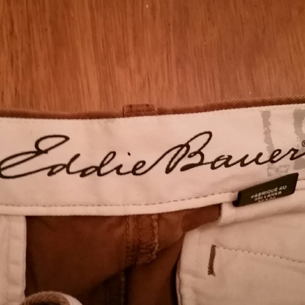 Eddie Bauer chino pants, 32x32, tan - Picture 3 of 4